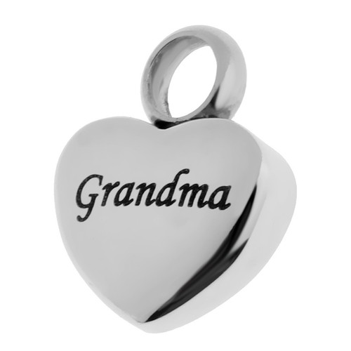 Cremation Urn Print Pet Necklace Pendant for Memorial Grandma