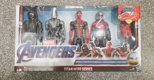 Marvel Avengers Action STATUETTE Infinity War SERIE TITAN HERO 4 Pack POWER FX