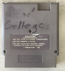 Yo Noid NES Nintendo Entertainment System, 1990 - Untested as is