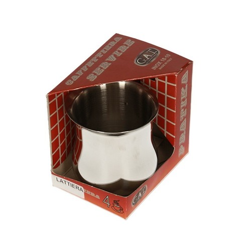0,45l serie PRATIKA MADE in Italia Latte Brocca Acciaio Inox 18//10 G.A.T //a83 4