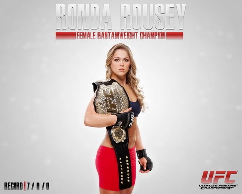 UFC Womens Bantamweight Champion 30/"x24/" Poster 020 Ronda Rousey