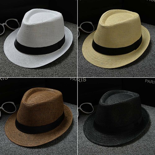 Child Boy Girl Small Top Hat Cap Breathable Hat Summer Beach Straw Sun Hat
