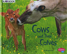 Cows and Their Calves: A 4D Book (Animal Offspring) - HardBack NEW Hall, Margare