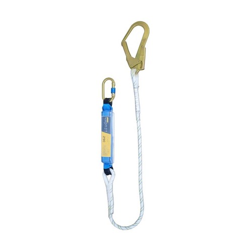IRUDEK 362 Cordino di Posizionamento con Assorbitore L.1.5 m Diam.10.5 mm