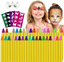 Visage Peinture Crayons Pour Enfants 36 SAFE Safe /& Non-toxique Face /& Body Couleur Crayons