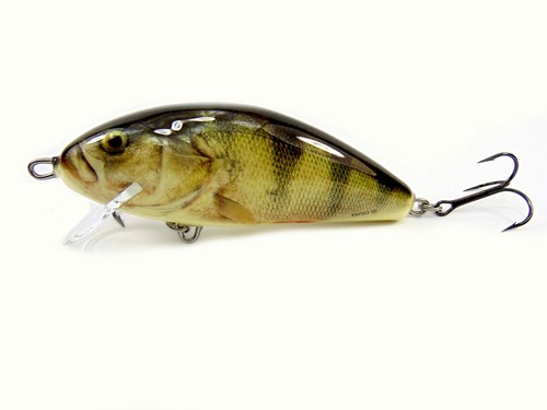 Salmo Fatso Crank 10cm Hechtwobbler Salmo Wobbler schwimmend Crankbait 38g