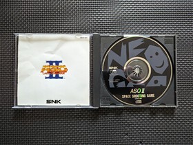 ASO II 2 LAST GUARDIAN / Alpha Mission 2 Neo Geo CD SNK NGCD Video Game VG+ UPS