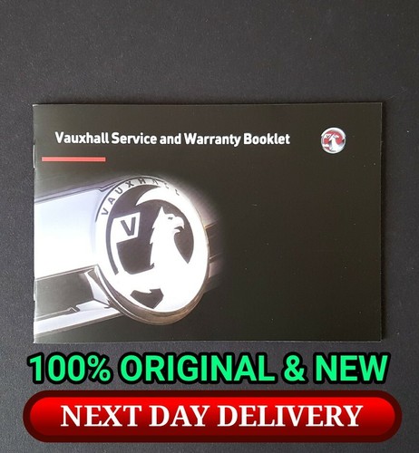 100/% GENUINE VAUXHALL MOKKA /& MOKKA X CROSSLAND GRANDLAND SERVICE BOOK NEW BLANK