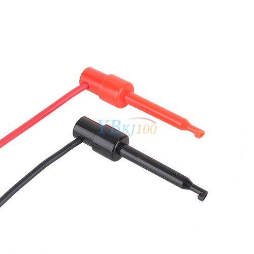 1 paire fiche banane pour Test Hook Clip sonde de plomb câble 1 m pour multimètre