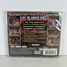 NBA Hoopz (Sega Dreamcast) Factory Sealed (see pics) Cracks On Case