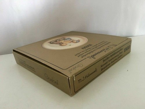 Hummel 2nd Edition 1980 /"Spring Dance/" Anniversary Plate by Goebel w// Box X2