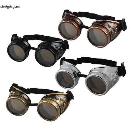 Neue Unisex Männer Frauen Steampunk Gotischen Stil Schweißer Brille RR