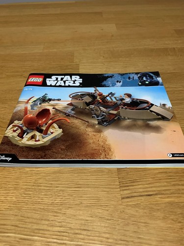 Lego Star Wars 75174 Desert Skiff Escape boxed