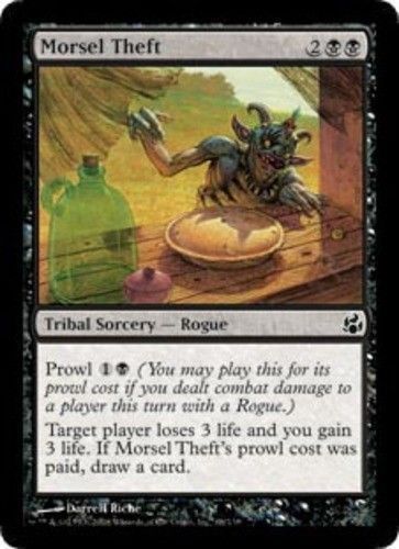 Morningtide- mtg x4 4x 4 Morsel Theft LP