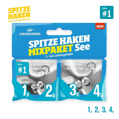 Lieblingsköder Spitze Haken Mixpaket