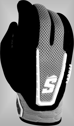 WR//QB//RB Football Gloves Black//Gray 2XL New Schutt DNA Red