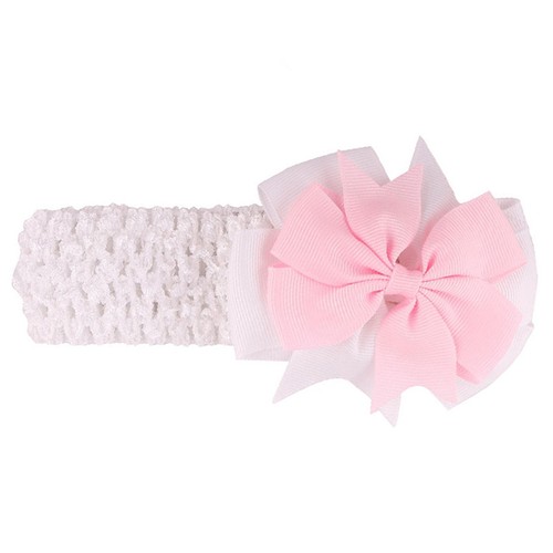 H2W OE weiss Stirnbaender Bowknot Haar Accessoires Maedchen Kleinkind Haarband