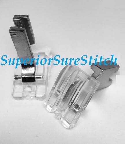for SINGER Slant Invisible Zipper Foot Feet 301 401 404 500