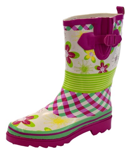 Femmes Bottes En Caoutchouc Bottes Bottes De Pluie Multicolores Taille 39 41 40