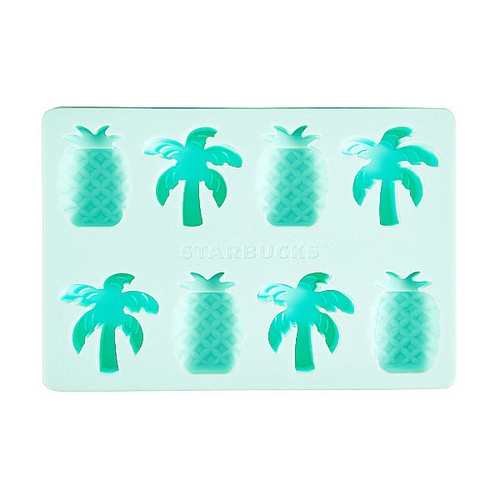 Card Starbucks Korea 2018 Summer Tropical mint ice cube tray Limited Edition