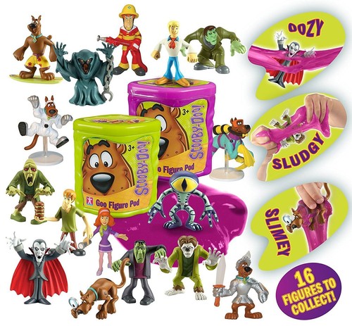 16 figurines à collectionner-NEUF Scooby Doo figure dans GOO