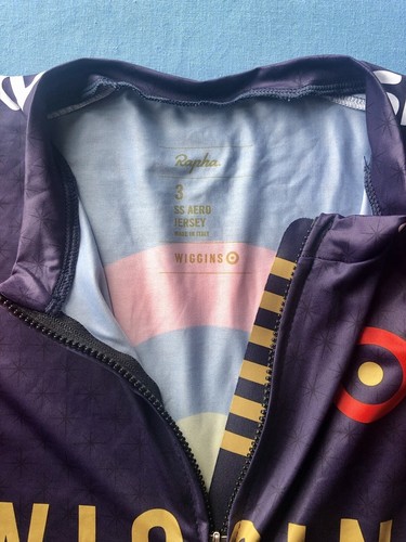 Medium Rider Issue Rapha Pro Team Wiggins Aero Jersey