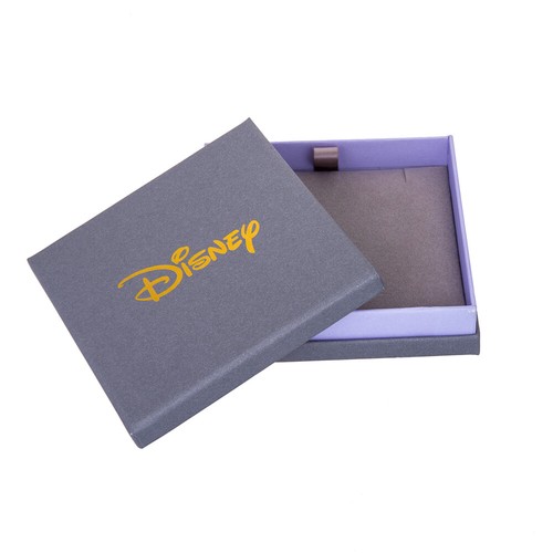 Disney Couture Kingdom Beauty /& the Beast White Gold-Plated Cogsworth Necklace