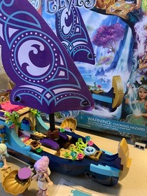 Lego Elves 41073 Naida’s Epic Adventure Ship - Box And Manual Included. Retired