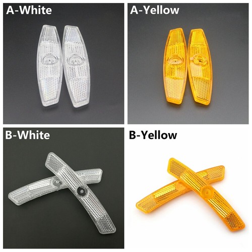 Clip Warning Light Wheel Reflective Safety Assurance Bicycle Spoke Reflector
