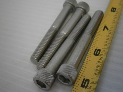 5//16-18 2-1//2/" L Socket soc cap stainless steel ss machine screw Lot of 10 #1492