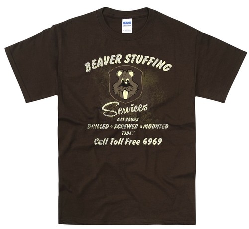 Funny T Shirt Beaver Shop Truck Door Art Garage Mechanic Classic RatRod Gift