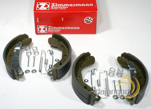 Zimmermann Bremsbacken Bremsen mit Zubehör Satz für hinten 6R 6C VW Polo