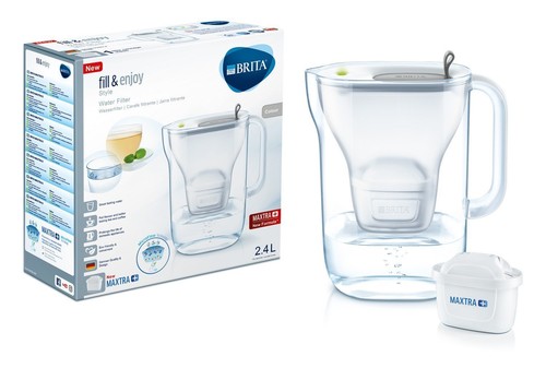 MAXTRA + Grigio chiaro verde chiaro filtro acqua BRITA 073138 Style blu chiaro