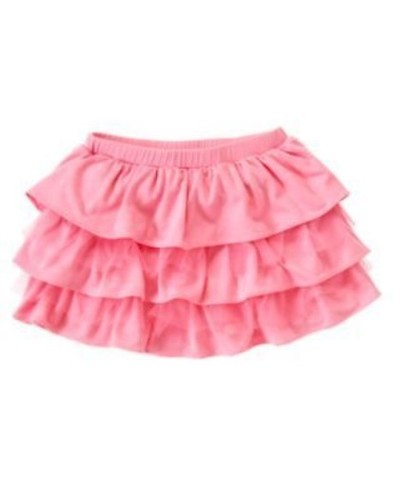 GYMBOREE MISS MOUSE PINK TIERED KNIT TULLE SKIRT 3 6 12 18 NWT