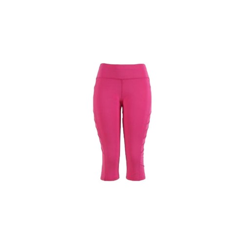 New active sports side pockets stretch B multicolor yoga capri legging pants