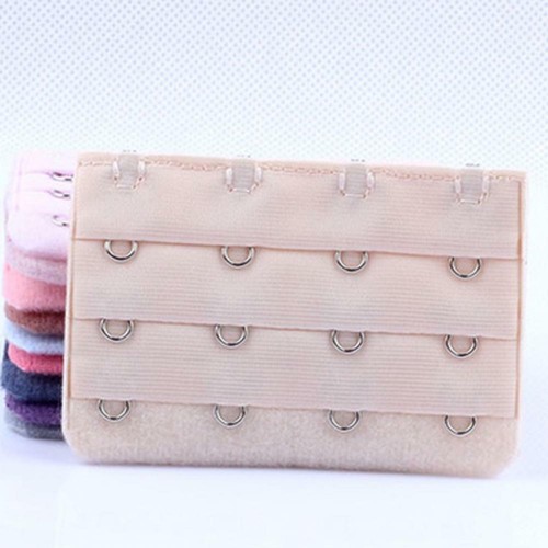 5pcs Hot New Replacement Women 4 Hooks 3 Rows Strap Extension Bra Extender