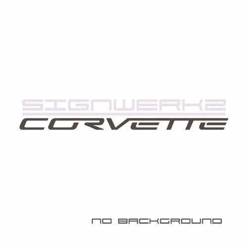 Corvette Decal Sticker American chevrolet stingway z06 Pair
