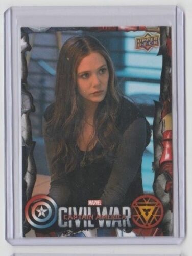 Scarlet Witch #26 Captain America Civil War Trading Card Elizabeth Olsen