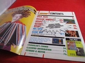 Nintendo Power Magazine Promotional Sample Preview Insert Ducktales NES Cover