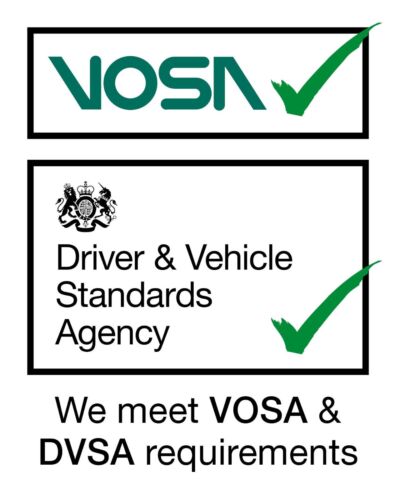 FREE DELIVERY MOT Motorcycles Tested Sign 600mm x 625mm //VOSA//DVSA sign