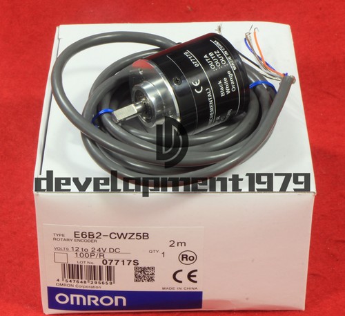 1PCS OMRON E6B2-CWZ5B 100P//R Rotary Encoder E6B2CWZ5B New In Box