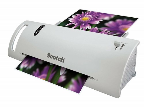 Scotch Thermal Laminator Laminating Machine 3-5 Mil 2 Roller System Office Home