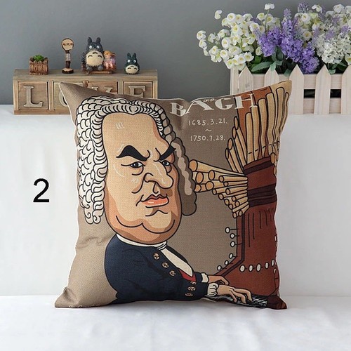 Coussin Einstein VAN GOGH Taie d/'oreiller 45 x 45 COUSSIN Art Canapé Lit DECO NEUF