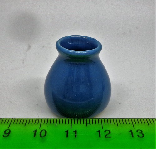 1:12 Scale A Single Ceramic Vase Dolls House Ornament Flower Set A