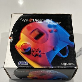 Official Sega Dreamcast White/Gray Controller Complete Box HKT-7700 OEM TESTED