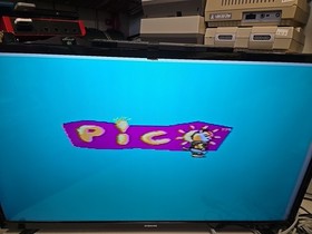 Sega Pico Console. With Richard Scary game. Tested. With A/C & A/V cables.