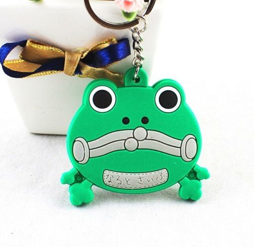 FD4289* Japanese Anime NARUTO Frog PVC Keychain Keyring Keyfob Bags Pendant