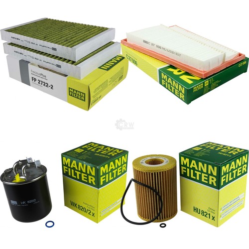 Mann-Filter paquete de inspección mercedes-benz clase s w221 s 320 CDI 4 Matic