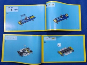 LEGO creator 6913 Instructions Booklet Manual only two part  car jeep