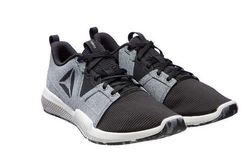 Reebok Size HYDRORUSH TR Gray Black Athletic Training Sneakers